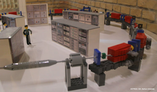 Section of the Lego ASTRID2 model